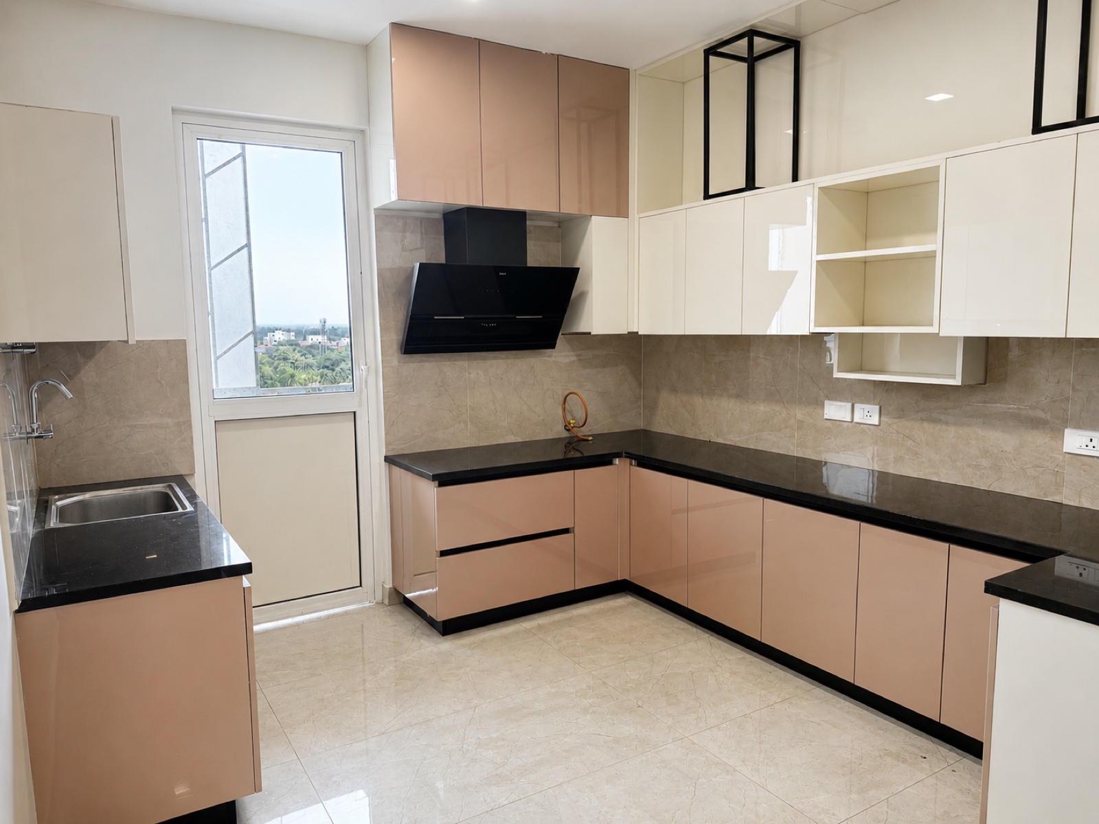 Sleek Modular Kitchen Suite
